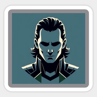 Loki: Minimalism Sticker